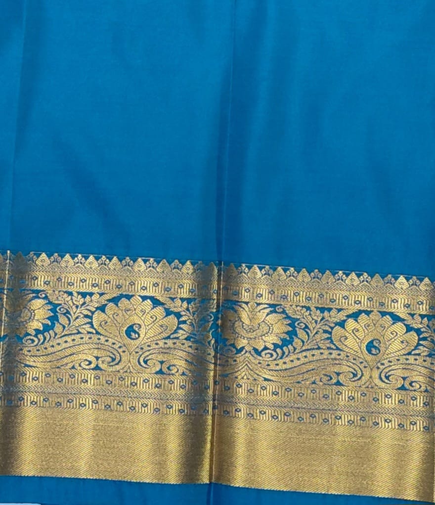 Full work Woven silk saree