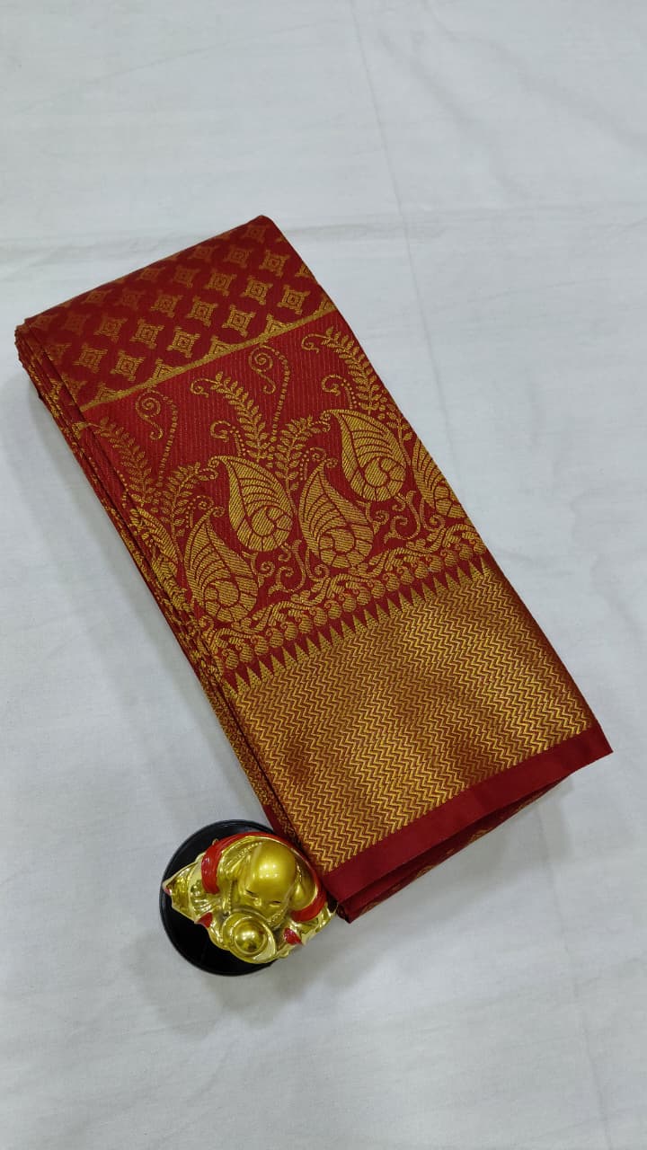 Full work Woven silk saree