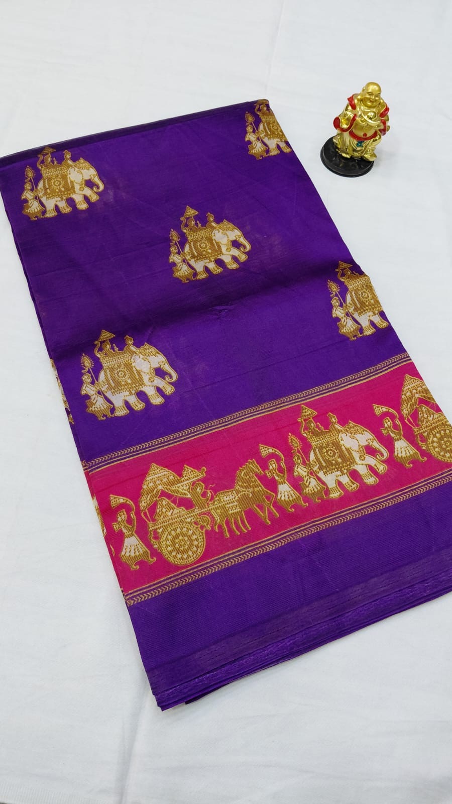 Kalamkari cotton saree